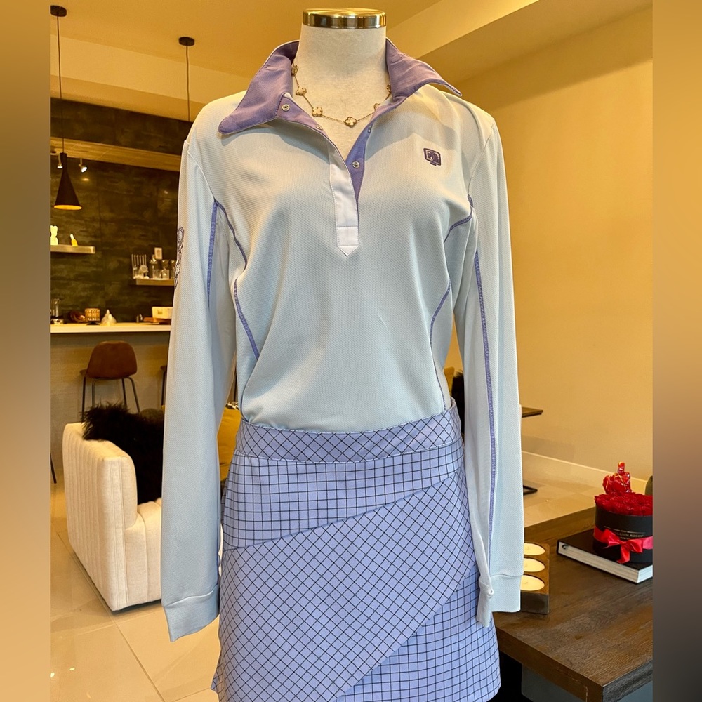 The Romfh Schuyler Long Sleeve Snap Riding Shirt